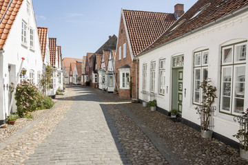 Fototapeta na wymiar Tonder town - Denmark.