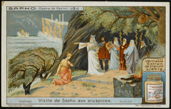 Pacini - Saffo - Liebig. Date: 1840