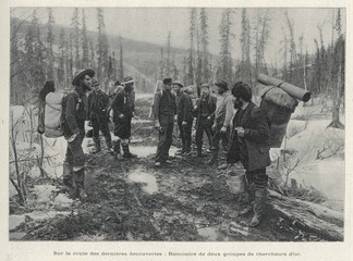 Klondike Gold Rush. Date: 1899