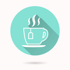 Tea vector icon.
