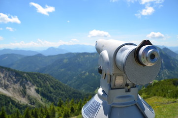 Alpenpanorama Chiemsee vom Hochfelln aus