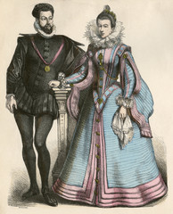 Well-Born Germans 1550. Date: circa 1550