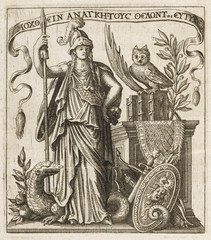 Athena (Mussard) - obrazy, fototapety, plakaty