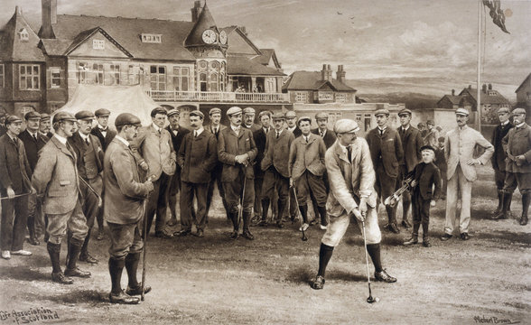 1st Golf International. Date: 1902