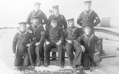 Galley Crew 1914. Date: 1914