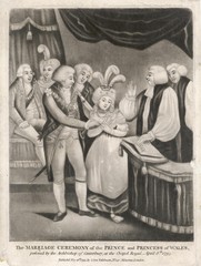 George(Iv) Weds Caroline. Date: 8 April 1795