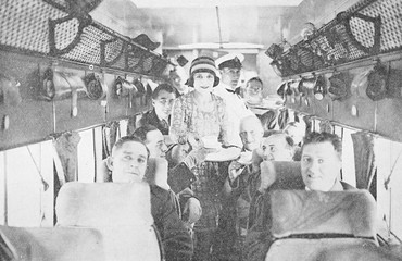 Inflight Scene 1934. Date: circa 1934