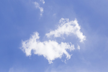 Sky with clouds backgrounds Blur. sky clouds backgrounds.Sky clouds with sunrise. Clear sky.