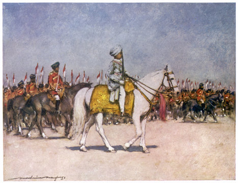 Delhi Durbar - 1902. Date: 1902