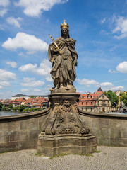 Obraz premium Statue der Kunigunde in Bamberg
