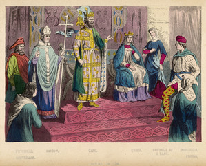 13th century Court. Date: 13th century