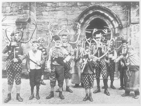 Customs - Horn Dance. Date: Early 20th Century