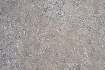 Background gray gravel