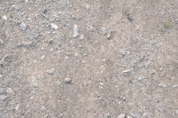Background gray gravel