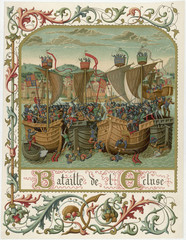 Battle of Sluys. Date: 24 June 1340