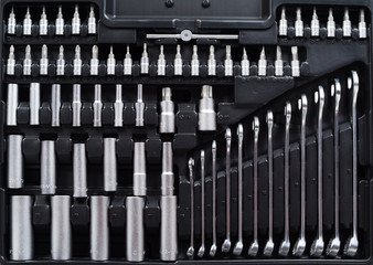 Tools in the suitcase