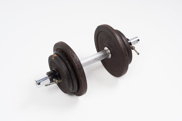 Dumbbell for Cuts on a white background