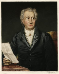 Johann Wolfgang Von Goethe. Date: 1749 - 1832 - 162344449