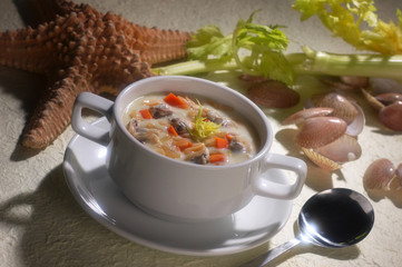 Seafood soup