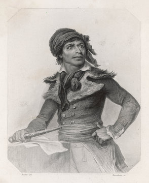 Jean-Paul Marat  French revolutionary. Date: 1743-1793