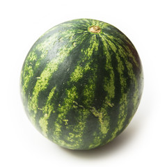 Anguria intera su fondo bianco