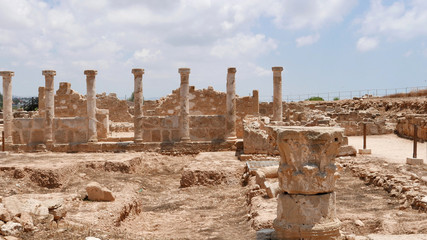 Fototapeta na wymiar Archäologischer Park von Pafos