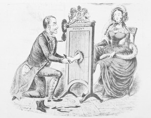 Shoe-Fitting Device. Date: circa 1840
