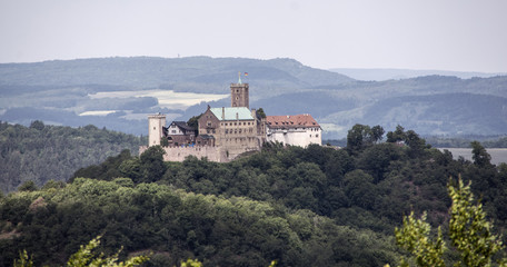 Fototapeta na wymiar Wartburg in Eisenach