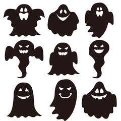 ハロウィン　お化け　秋　アイコン