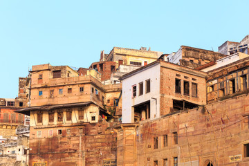 Fototapeta premium close up of Roof in Varanasi 