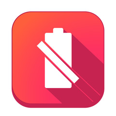 ikona z długim cieniem na tle zaokrąglonego kwadratu © vempireart