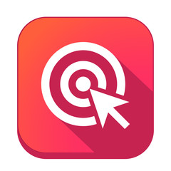 ikona z długim cieniem na tle zaokrąglonego kwadratu © vempireart