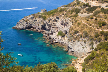 Cala del Gesso - einsame Bucht in der Toskana, Italien
