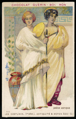 Costume - Ancient Greece. Date: ANCIENT GREECE