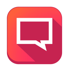 ikona z długim cieniem na tle zaokrąglonego kwadratu © vempireart