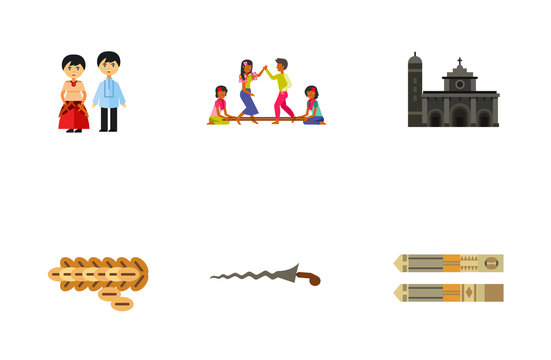 Philippines icon set
