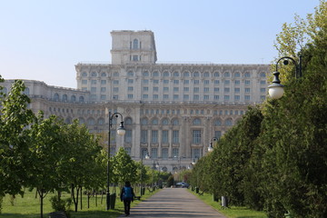 Fototapeta premium Palatul Parlamentului (Palace of the Parliament), Bucharest, Romania