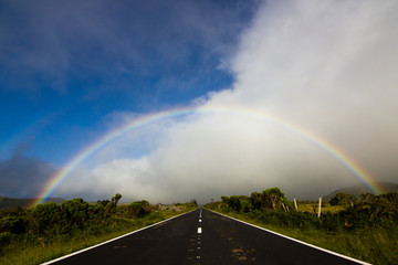 Arco-íris na Ilha do Pico