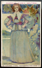 Costume - Women - 1620. Date: 1620