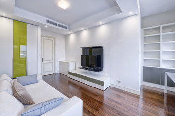Living room interior in modern house.