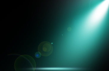 Blue spotlight stage design studio entertainment background, Colorful Spotlights.
