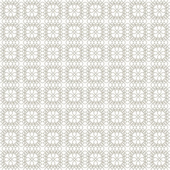 Seamless geometric floral background