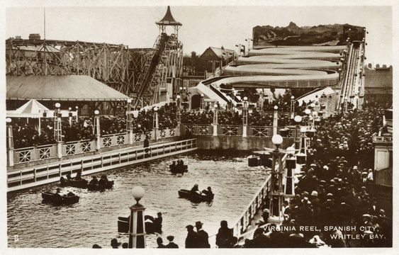 Whitley Bay Amusements. Date: 1920s