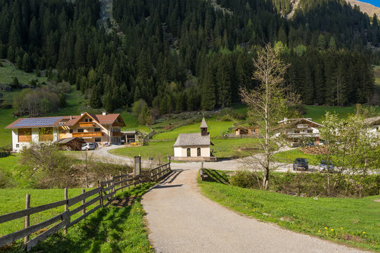 Racines Valley in South Tyrol, Italy. 