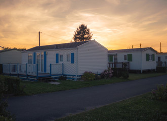 Sonnenuntergang im Trailer Park