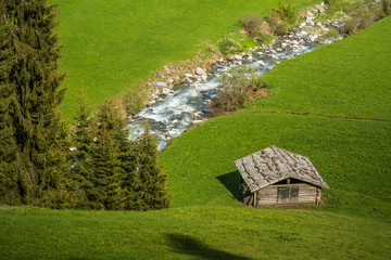 Obraz premium Racines Valley in South Tyrol, Italy.