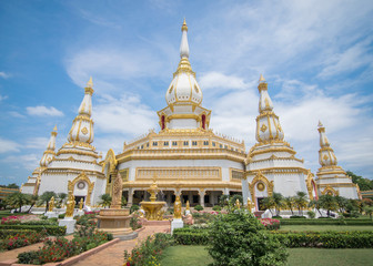 pagoda in Roi Et.thai.thai land.pagoda in thailand