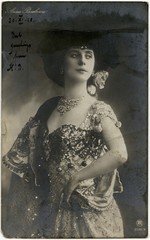 Anna Pavlova - Postcard. Date: 1910