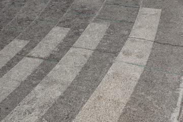 Obraz premium The concrete stair in a public park(outdoor, exhibition, convention, play ground, stadium, arena) at the daylight.