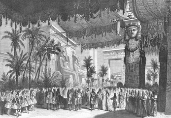 Aida by Verdi. Date: 1880